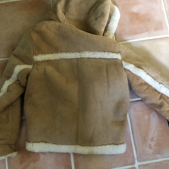 Sandro shearling jacket size 2 - Picture 7 of 9